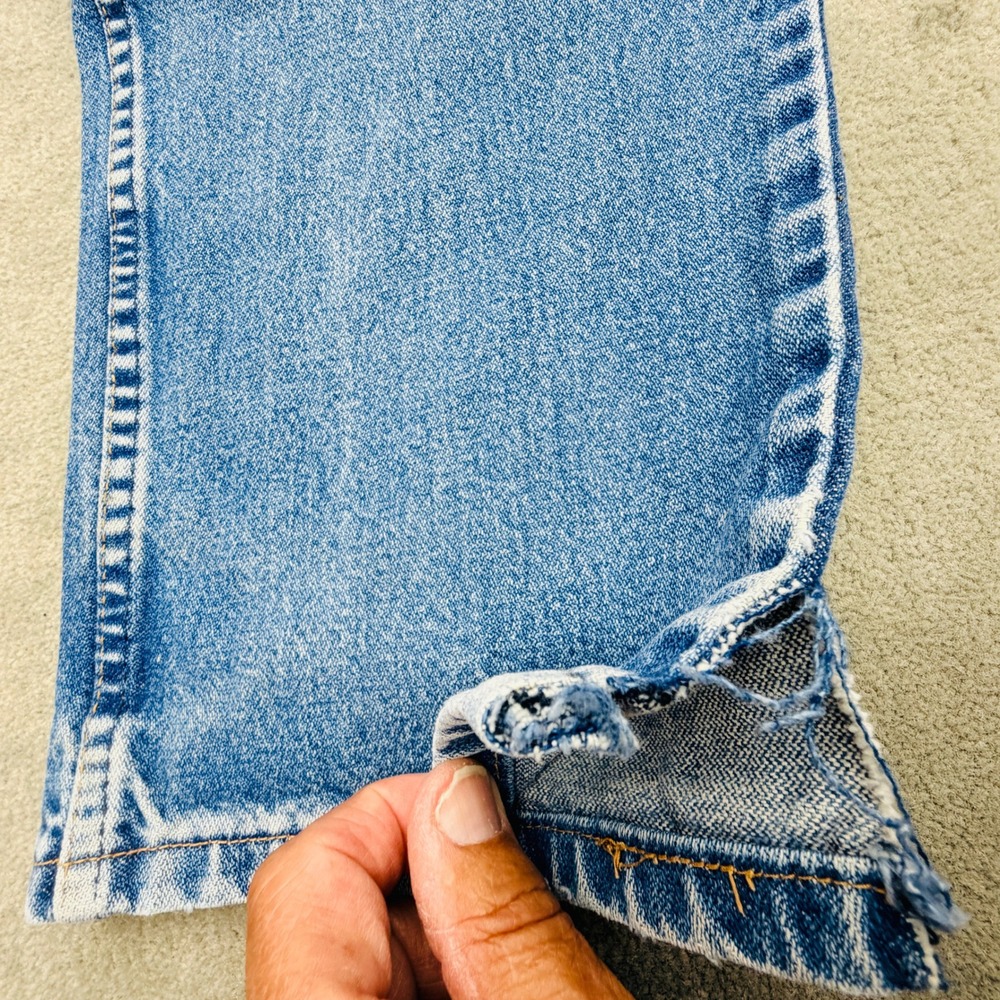 Wrangler FR Flame Resistant Relaxed Fit Jeans Mens 40x36 Blue Denim 10FR31MWZ - Picture 9 of 16
